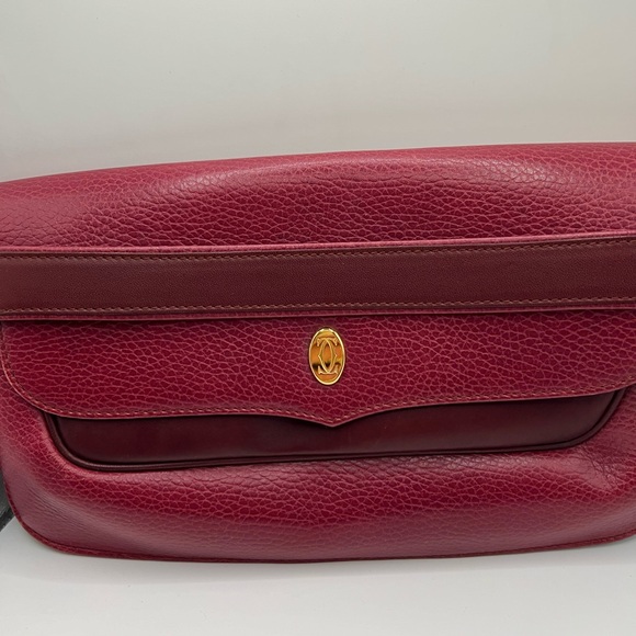 Cartier Leather Bordeaux Vintage Very
